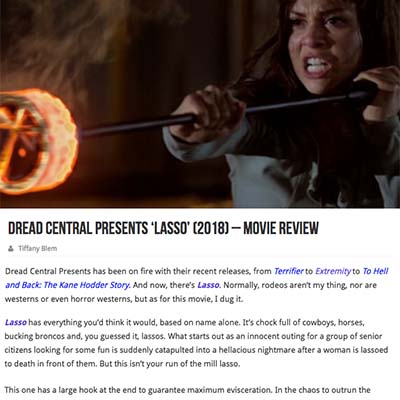 Dread Central Presents ‘Lasso’ (2018) – Movie Review